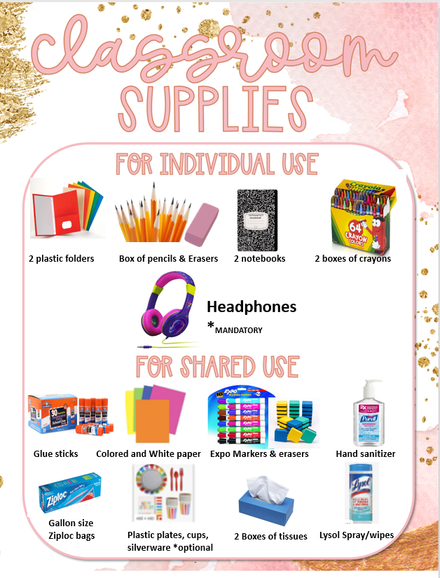 Supply List 